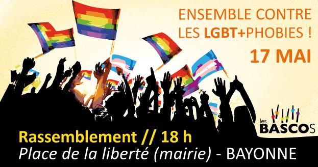 Rassemblement le 17 mai 2021 à Bayonne