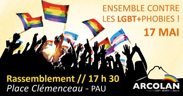 Rassemblement le 17 mai 2021 à Pau