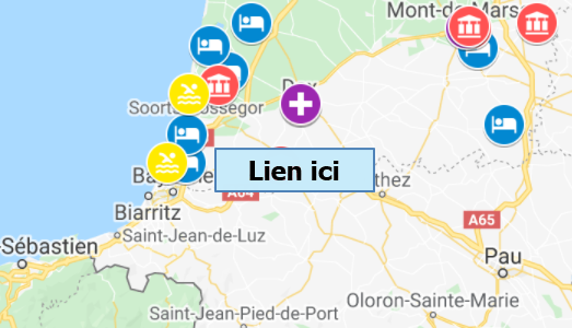 Découvrez les différents lieux LGBT+ : hébergements, bars, restaurants, social, santé, plages, etc... dans les Landes, au Béarn et au Pays basque.