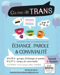 transidentite,trans,genre,lgbt,parole,bayonne