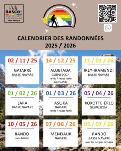 Calendrier des Randonneurs