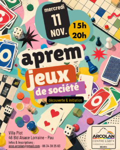 Arcolan,RencontresArcolan,assolgbti64,lgbt,lgbtbéarn,jeux